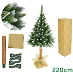 WEBHIDDENBRAND Božična smrekica / novoletna jelka, 220 cm