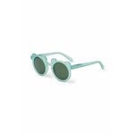 Otroška sončna očala Liewood Darla mr bear 1-3 Y turkizna barva - turkizna. Otroška sončna očala iz kolekcije Liewood. Model z enobarvnimi stekli in okvirji iz plastike. Ima filter UV 400.