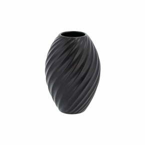 Vaza iz črnega porcelana Morsø River