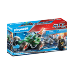 PLAYMOBIL City Action 70577 Police Go-Kart: Chasing a Vaod Robber