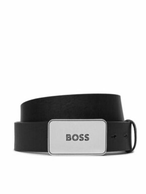 Boss Moški pas Icon-Las-M Sz35 50513858 Črna