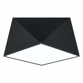 Črna stropna svetilka 25x25 cm Koma – Nice Lamps