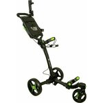 Axglo Tri-360 V2 3-Wheel SET Black/Green Ročni voziček za golf