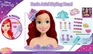 JUST PLAY glava za urejenje Disney Princess Ariela 87616