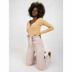 Factoryprice Ženske hlače z žepi DRU svetlo roza EM-SP-6900.42P_385460 M