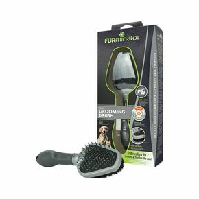 FURminator Dvojna krtača za pse 1 kos Nova