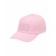 Bombažna bejzbolska kapa Tommy Hilfiger , roza barva - roza. Kapa s šiltom vrste baseball iz kolekcije Tommy Hilfiger. Model izdelan iz tkanine z nalepko.