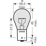 Osram žarnica 24V 5W Truckstar Pro 10 kos. W5W