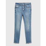 Gap Otroške Jeans hlače jeggings high rise distressed ankle with max stretch 5