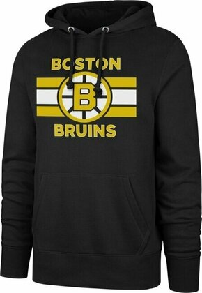 Boston Bruins NHL Burnside Pullover Hoodie Jet Black M Hokejski pulover