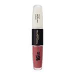 Dermacol 16H Lip Colour Extreme Long-Lasting Lipstick dolgoobstojna šminka in glos za ustnice 2v1 8 ml Odtenek 12