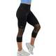 Nebbia High-Waist 3/4 Length Sporty Leggings Black XS Fitnes hlače