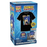 Funko Pocket POP!&amp;Tee: Sonic(KD)(FL)(M)