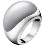 Calvin Klein Jeklen prstan s kamnom Ellipse KJ3QWR0201 (Obseg 55 mm)