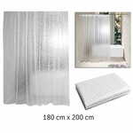 APTEL univerzalna 3D PEVA zavesa za tuš kabine in kadi 180x200cm AG655A