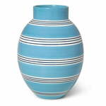 Modra keramična vaza Kähler Design Nuovo, višina 30 cm