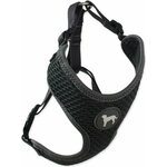 Oprsnica Active Dog Mellow M siva 1,5x40-55cm