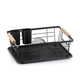 Kela Odcejalnik za posodo Rica metal black 35,0x28,0x13,0cm