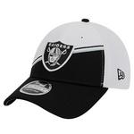 Las Vegas Raiders New Era 9FORTY NFL Sideline 2023 Stretch Snap kapa