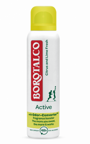 Borotalco Active Citrus &amp; Lime deodorant v spreju