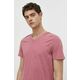Bombažna kratka majica Superdry moški, roza barva - roza. Lahkotna kratka majica iz kolekcije Superdry, izdelana iz pletenine, prijetne na otip. Model iz visokokakovostnega in trajnostnega materiala.