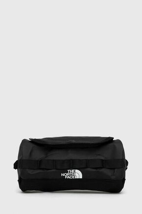Kozmetična torbica The North Face črna barva - črna. Kozmetična torbica iz kolekcije The North Face. Model izdelan iz kombinacije tekstila in sintetičnega materiala.