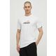Bombažna kratka majica Ellesse Trea T-Shirt moška, bela barva, SHV20126 - bela. Kratka majica iz kolekcije Ellesse, izdelana iz elastične pletenine. Model iz zračne bombažne tkanine.
