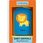 Mudpuppy Karte Baby živali na krogu 26 kom