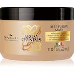 Brelil Professional Cristalli di Argan Deep Fusion Mask vlažilna maska z arganovim oljem 350 ml