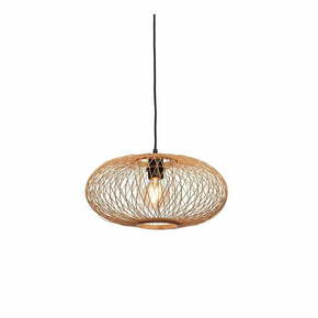 Viseča svetilka v bronasti barvi z bambusovim senčnikom ø 40 cm Cango – Good&amp;Mojo