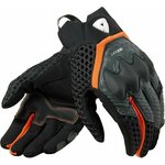 Rev'it! Gloves Veloz Black/Orange 2XL Motoristične rokavice