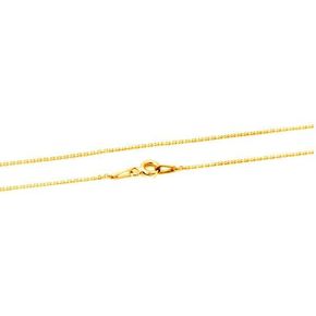 Beneto Pozlačena srebrna veriga Anker AGS1286-GOLD (Dolžina 50 cm) srebro 925/1000