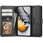 Tech-protect Wallet knjižni ovitek za Realme 11 Pro 5G / 11 Pro Plus 5G, črna