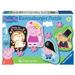 WEBHIDDENBRAND RAVENSBURGER Peppa Pig Puzzle 4v1 (4,6,8,10 kosov)