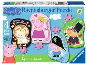 WEBHIDDENBRAND RAVENSBURGER Peppa Pig Puzzle 4v1 (4