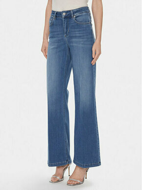 Liu Jo Jeans hlače UXX045 DS060 Modra Wide Fit