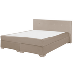 Beliani Kontinentalna postelja, CONSUL, bež, 160x200 cm