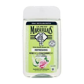 Le Petit Marseillais Extra Gentle Shower Gel Bio Rose &amp; Bio Cucumber gel za prhanje 250 ml unisex