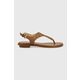 Sandali MICHAEL Michael Kors MK ženski, rjava barva, 40U2MKFA1L - rjava. Sandali iz kolekcije MICHAEL Michael Kors. Model izdelan iz ekološkega usnja. Model je enostaven za čiščenje in vzdrževanje.