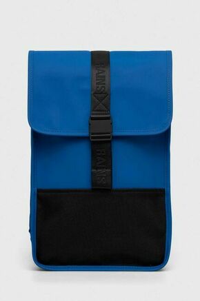 Nahrbtnik Rains 14300 Backpacks - modra. Nahrbtnik iz kolekcije Rains. Model izdelan iz sintetičnega materiala. Model s povečano vodoodpornostjo.