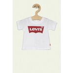 Levi's otroški t-shirt 62-98 cm - bela. Otroški t-shirt iz kolekcije Levi's. Model izdelan iz pletenine s potiskom.