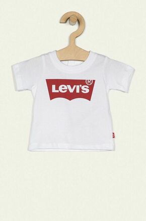 Levi's otroški t-shirt 62-98 cm - bela. Otroški t-shirt iz kolekcije Levi's. Model izdelan iz pletenine s potiskom.
