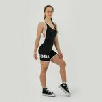 Nebbia Workout Jumpsuit 5" Hammies Black L Fitnes hlače