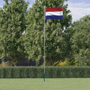 VidaXL Nizozemska zastava in drog 6