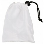 vrečka za elastike 15 x 12 cm bela