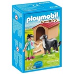 Playmobil deklica s psom (70136)