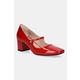 Love Moschino Usnjeni salonarji Love Moschino rdeča JA10385G1NIH0500