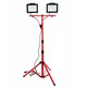 SMD LED 2x 50W reflektor stativ - tripod 1.8m