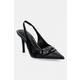 Guess Visoke pete Guess PRISSIE črna FLPPSE.ELE05.BLACK