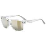uvex poise okuliare, clear/mirror gold s3